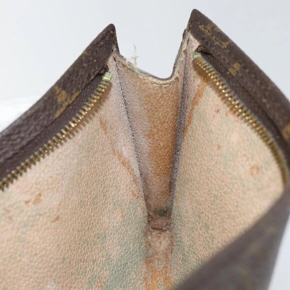 LOUIS VUITTON Monogram Bucket GM Accessory Pouch LV Auth am9082 - Picture 11 of 16